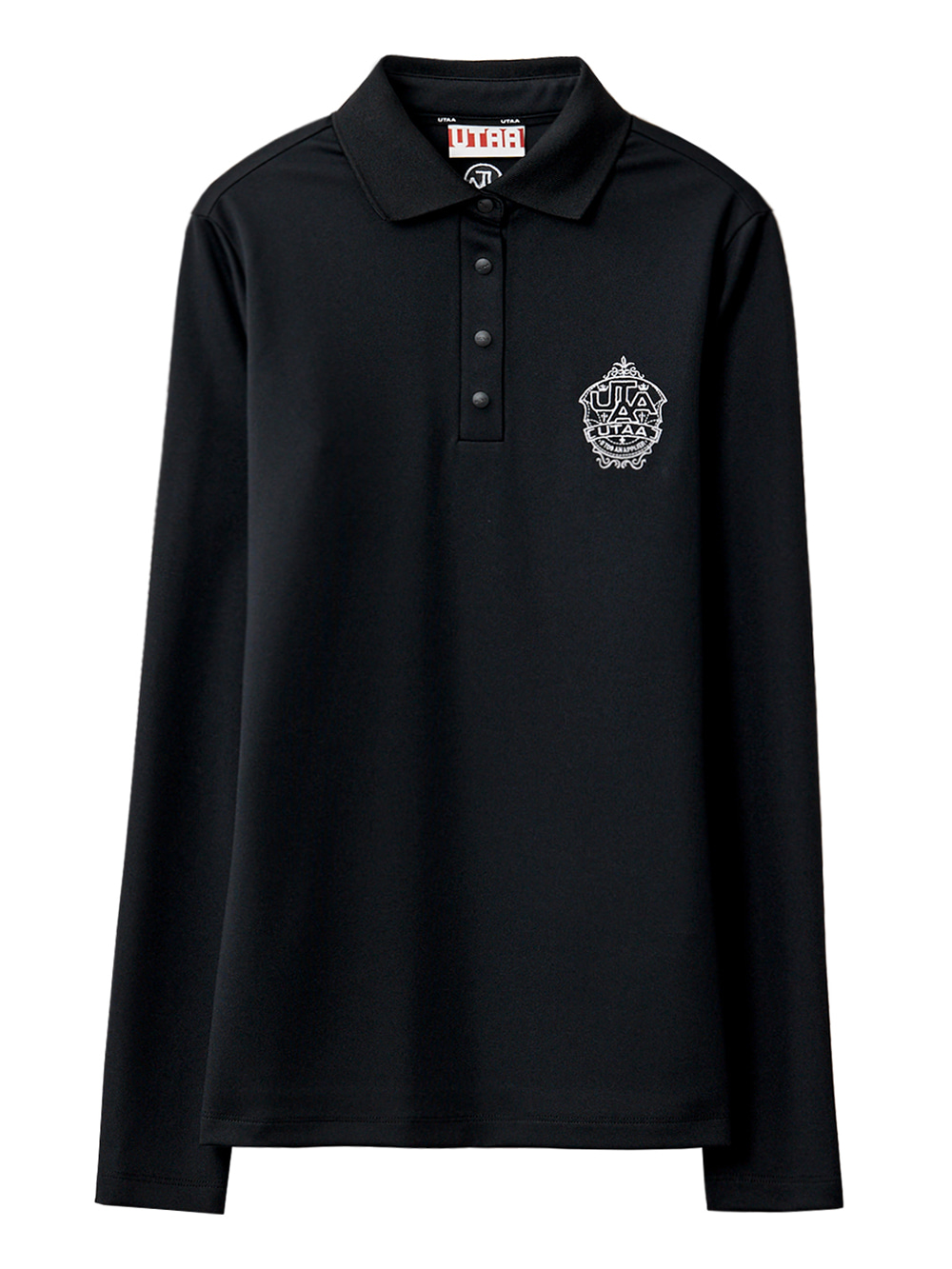 UTAA Egis Emblem Basic Sleeve : Women&#039;s Black (UB4TLF534BK)