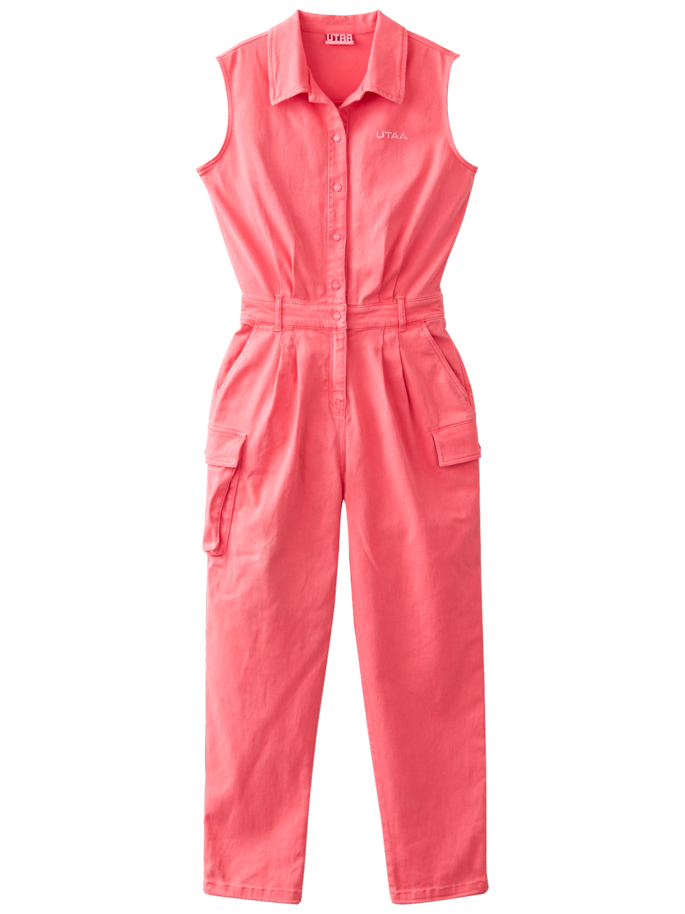 UTAA Outpocket Shot Jumpsuit : Women&#039;s Pink  (UC2OPF604PK)