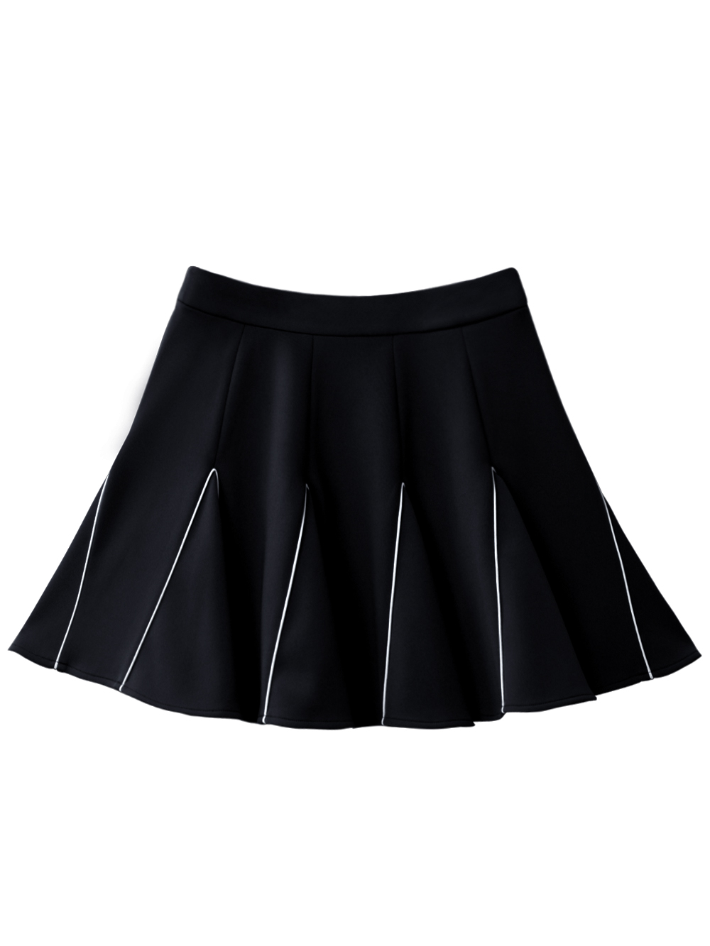 UTAA Wild Panther Color Flare Skirt  :  Black (UC4SKF326BK)