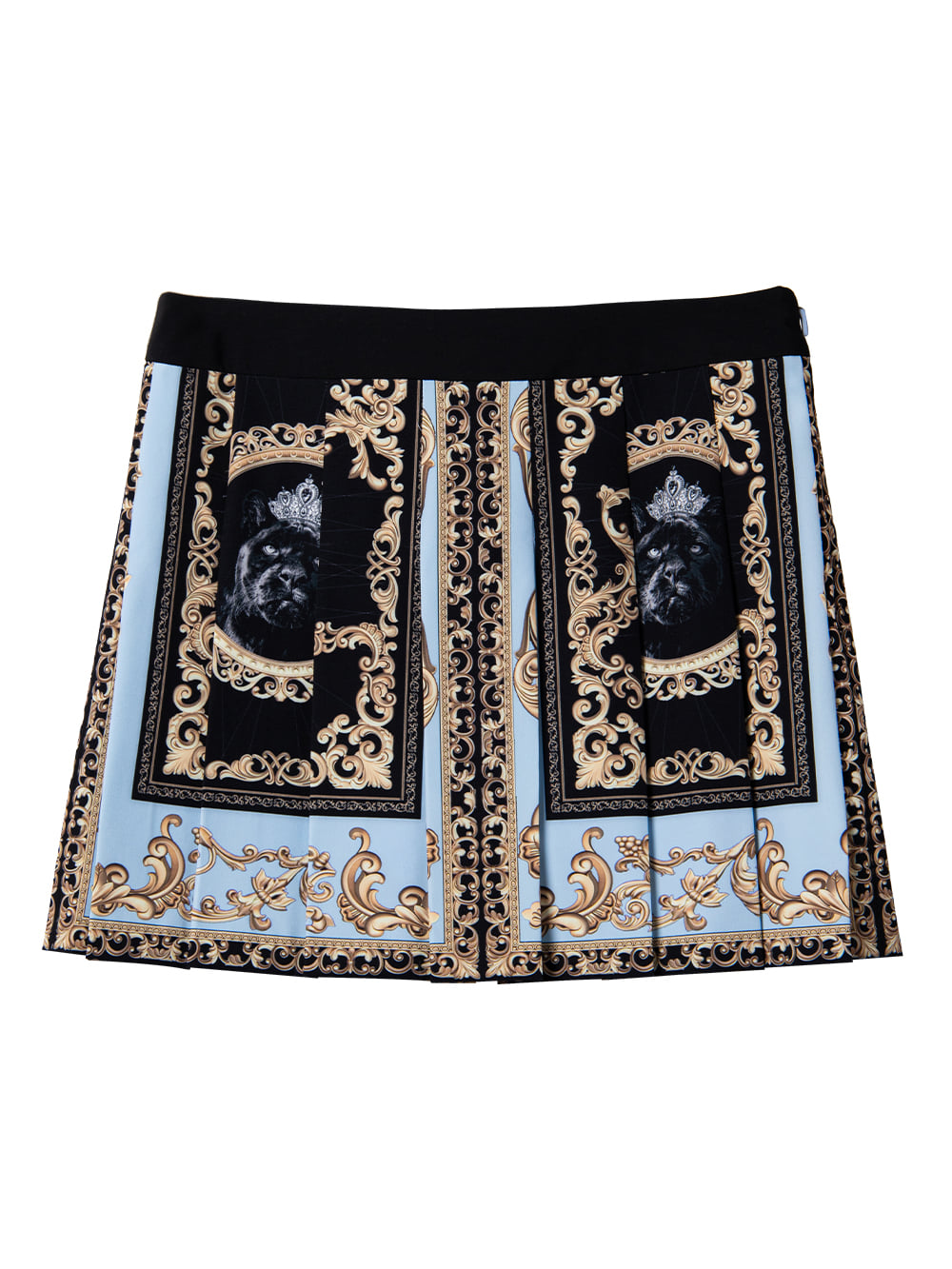 UTAA Baroque Short Skirt : Sky Blue  (UB2SKF230LB)