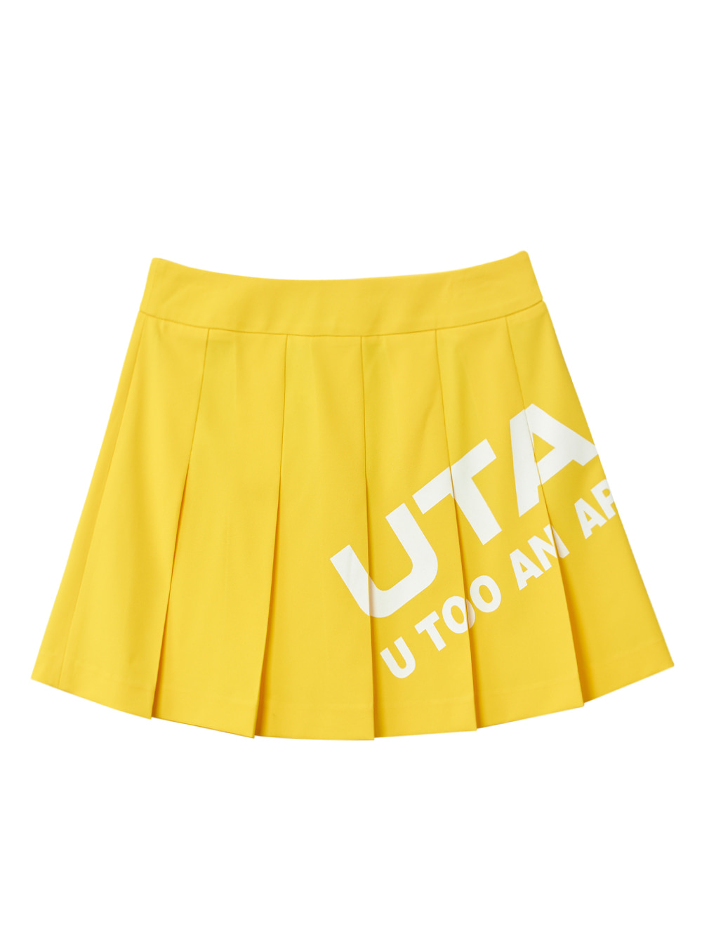 UTAA Bounce Logo Fan Skirt : Yellow (UB2SKF280YE)