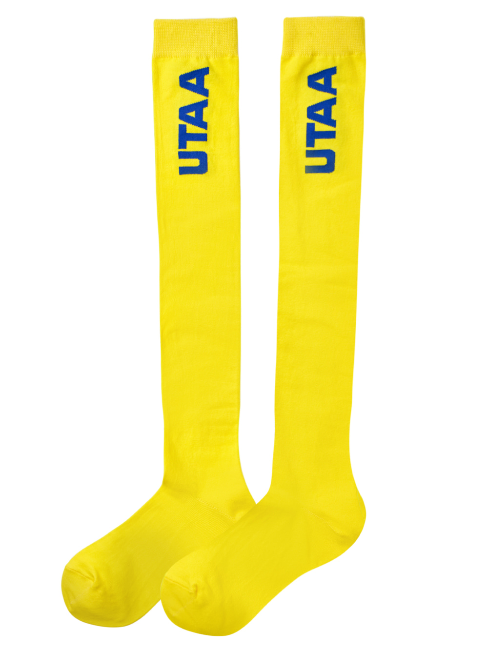 UTAA Logo Knee Socks : Yellow (UC0GSF153YE)