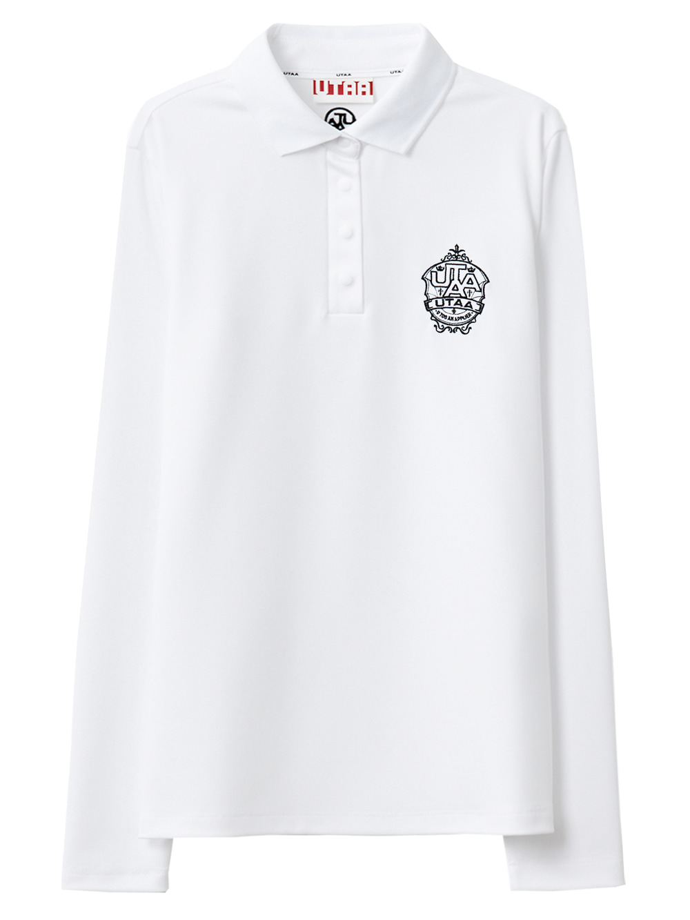 UTAA Egis Emblem Basic Sleeve : Men&#039;s White (UB4TLM534WH)