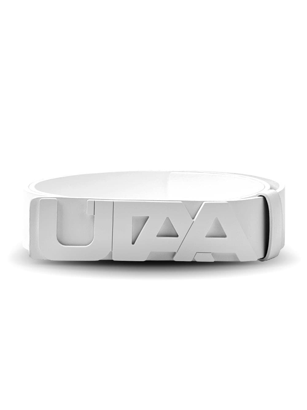 UTAA Mid Logo Belt : Men&#039;s White(UC0GBM100WH)