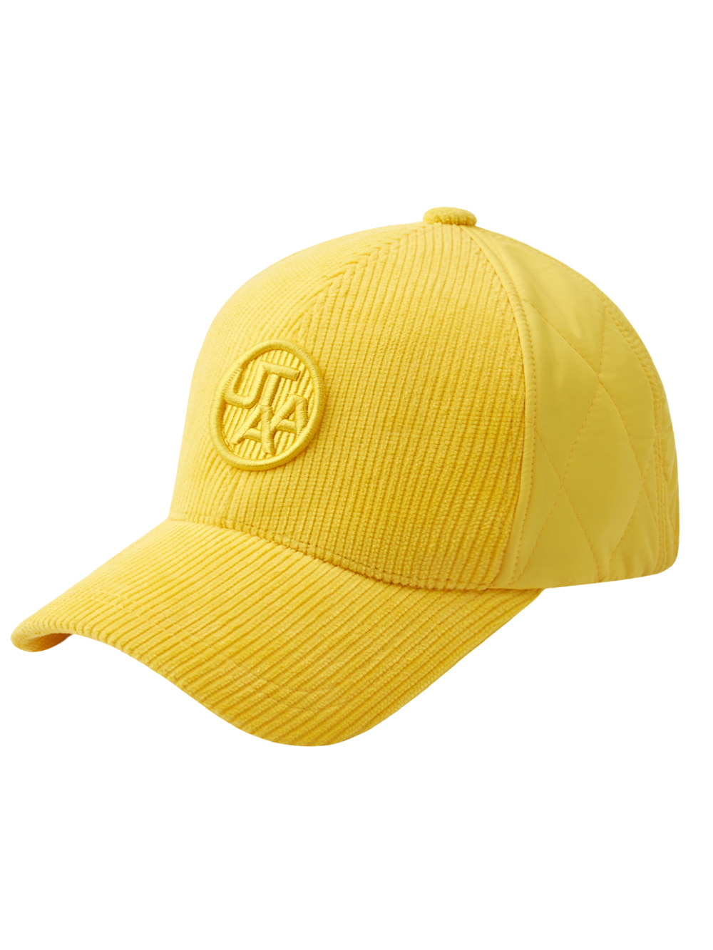 UTAA Symbol Quilting  Padding  Cap : Yellow(UB4GCU211YE)