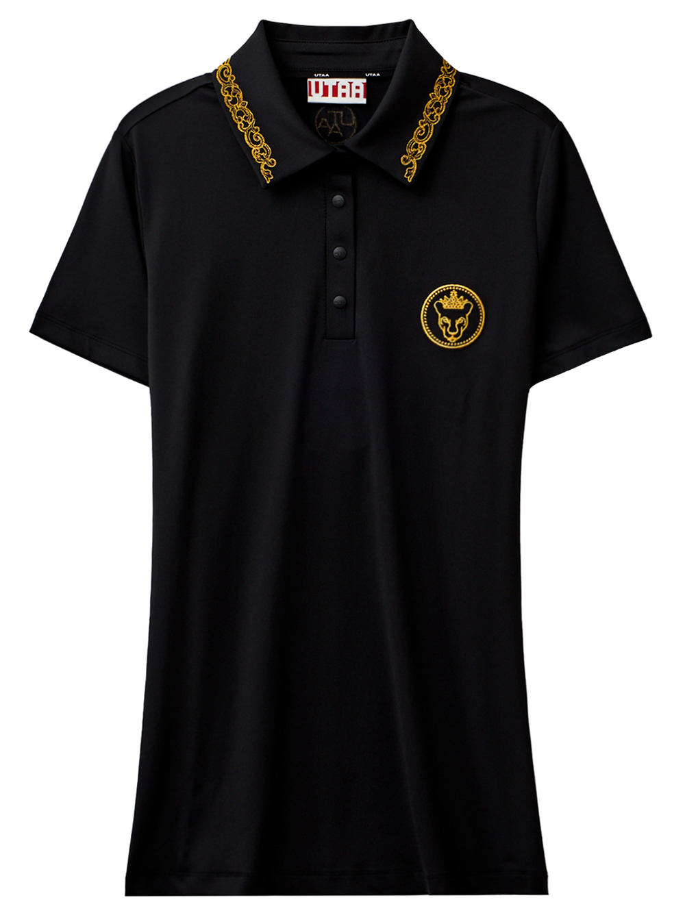 UTAA Empire Ring Panther PK T-Shirt : Women&#039;s Black  (UC3TSF803BK)